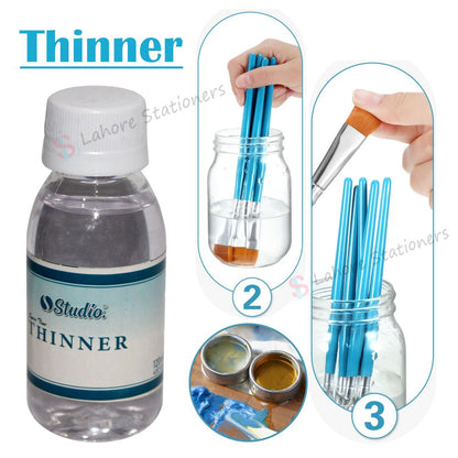 Thinner Bottle 120ml High Quality Product