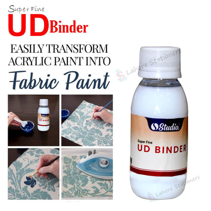 Studio UD Binder 120ml for Fabric Painting