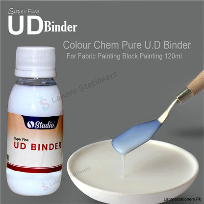 Studio UD Binder 120ml for Fabric Painting