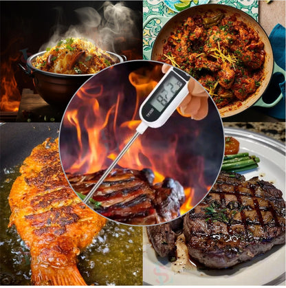 Digital Temperature Sensor Thermometer Kitchen & Chemical Use