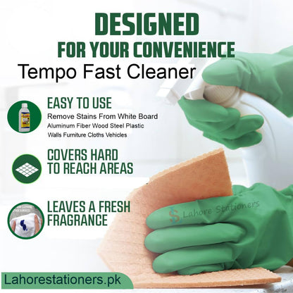 Tempo Fast Cleaner High Quality Use For Multi Purpose Stain Remover Easy to use & reliable