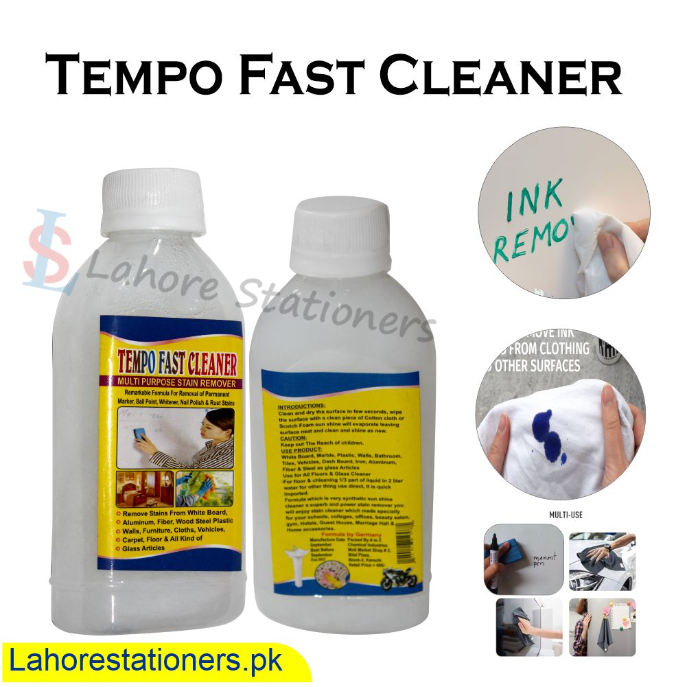 Tempo Fast Cleaner High Quality Use For Multi Purpose Stain Remover Easy to use & reliable