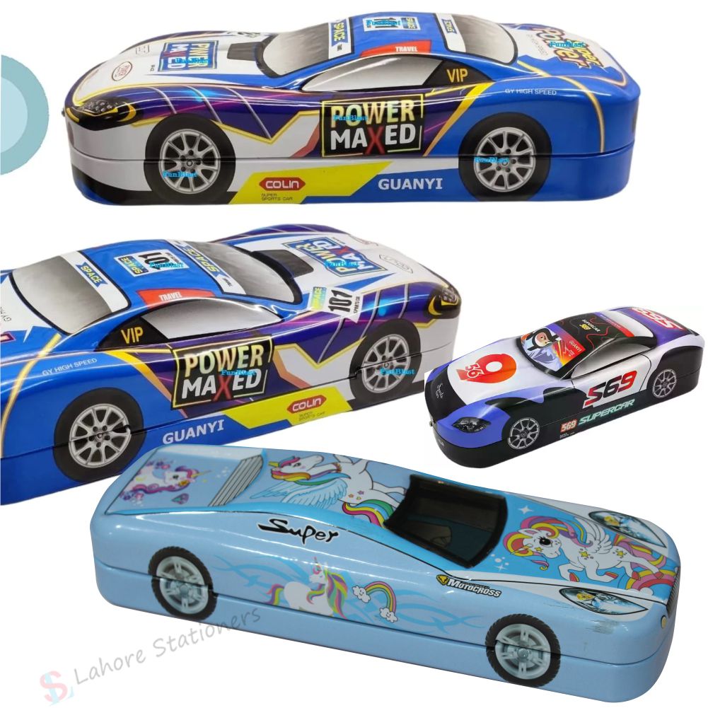 Metal Geometry Box Car Shaped