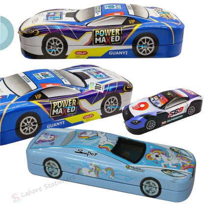 Metal Geometry Box Car Shaped