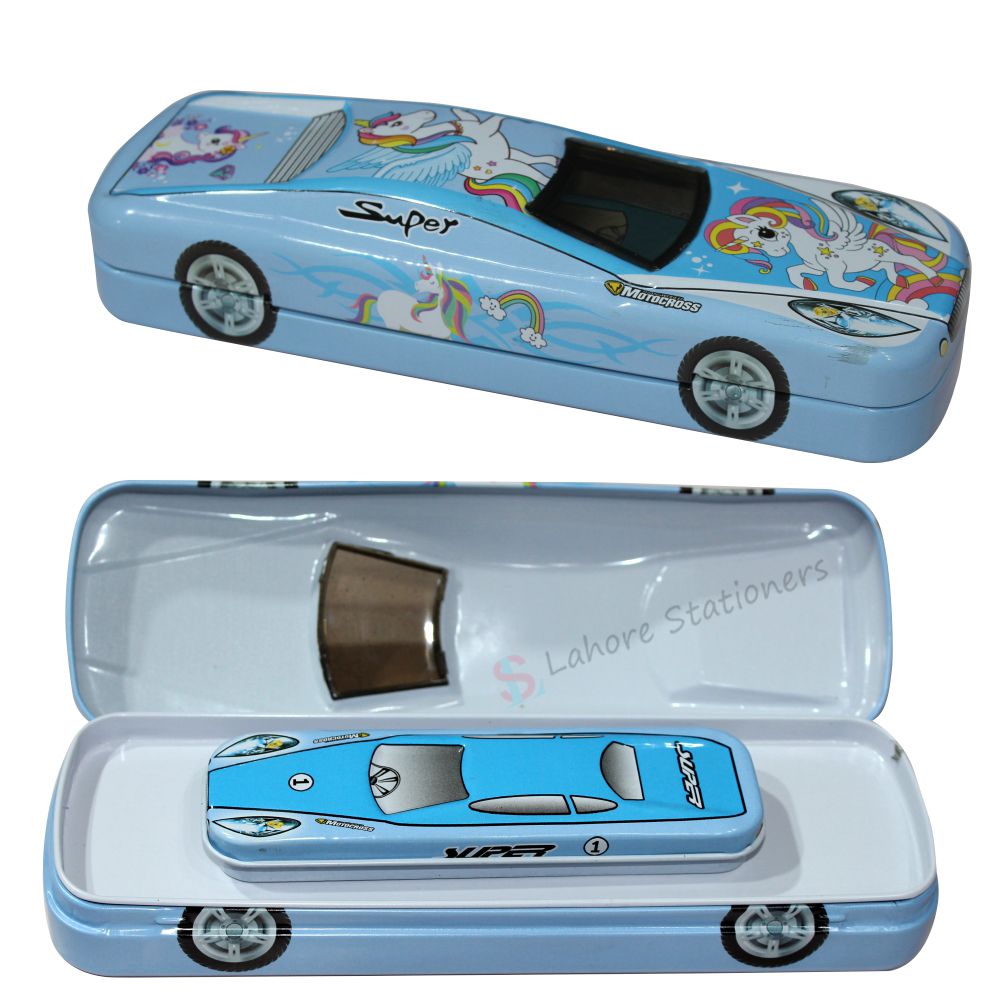 Metal Geometry Box Car Shaped