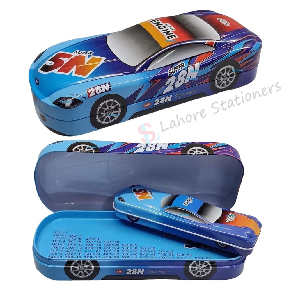 Metal Geometry Box Car Shaped