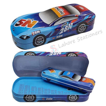 Metal Geometry Box Car Shaped