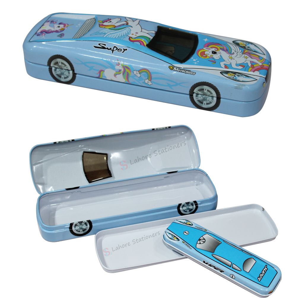 Metal Geometry Box Car Shaped