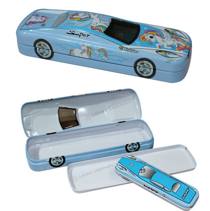 Metal Geometry Box Car Shaped