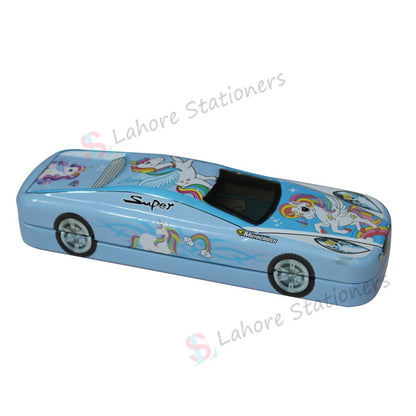 Metal Geometry Box Car Shaped