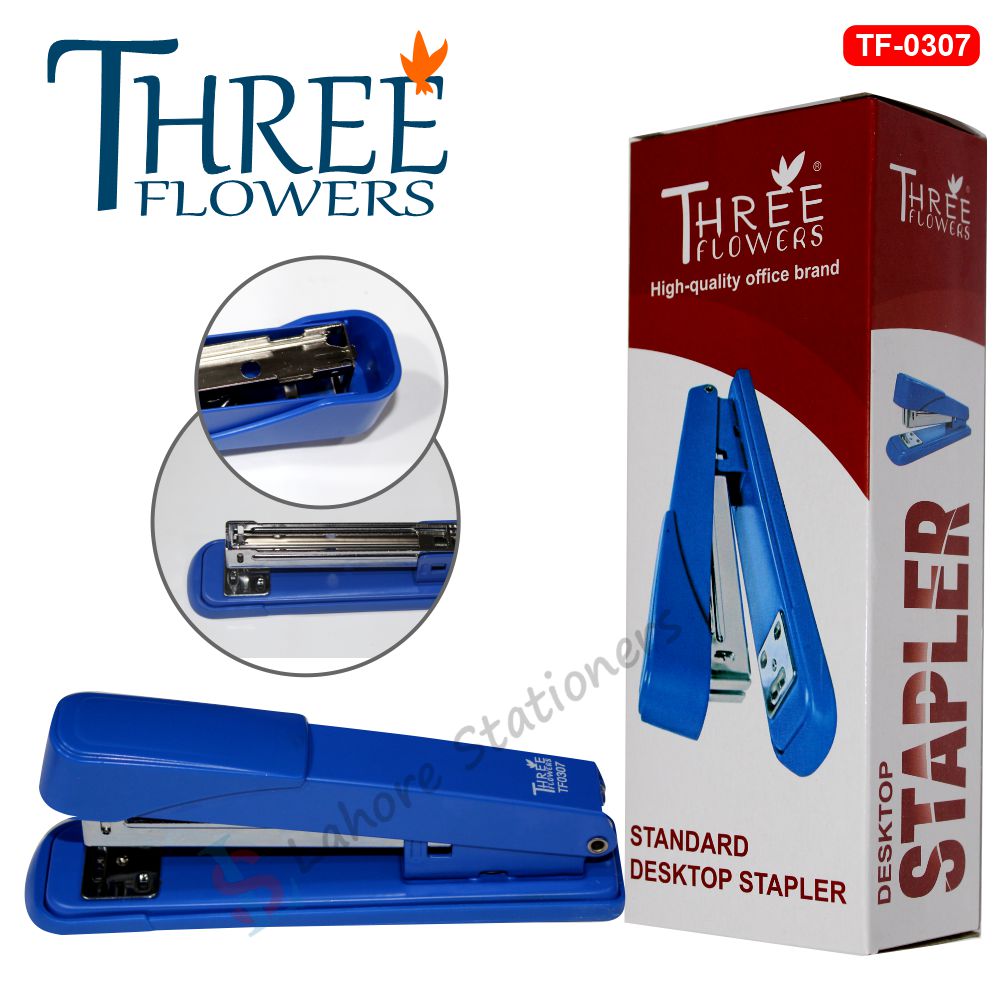 Three Flowers TF0307 Super Heavy Duty Stapler Machine 24/6, 24/8