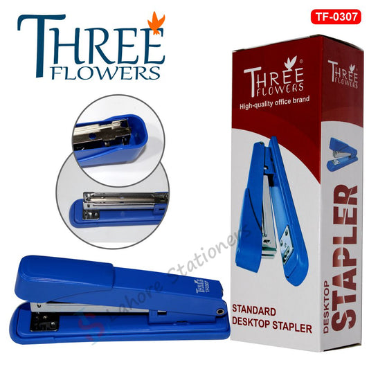 Three Flowers TF0307 Super Heavy Duty Stapler Machine 24/6, 24/8