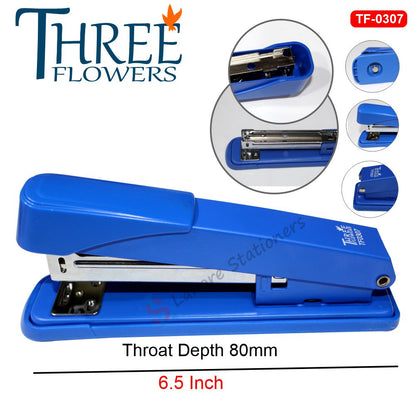 Three Flowers TF0307 Super Heavy Duty Stapler Machine 24/6, 24/8