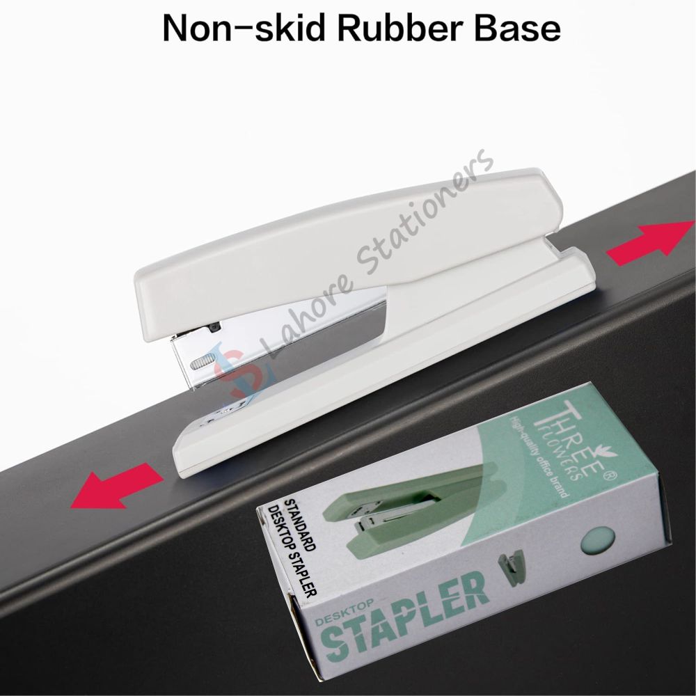 Three Flowers TF0333 Standard Desktop Stapler High Quality Office Brand