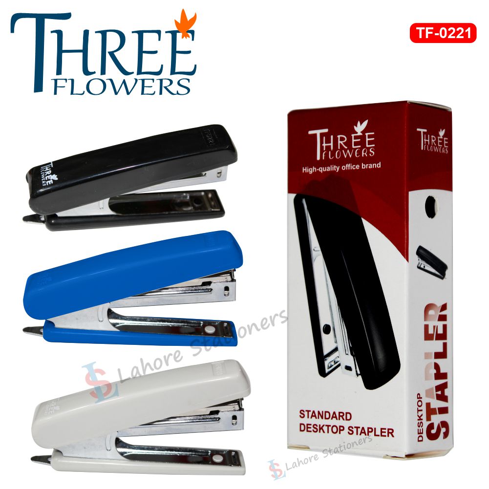 Three Flowers TF0221 Stapler Small Machine For Size  Pin NO.10