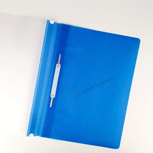Management File A4 Size with Transparent Plastic Front Cover Assorted Colors