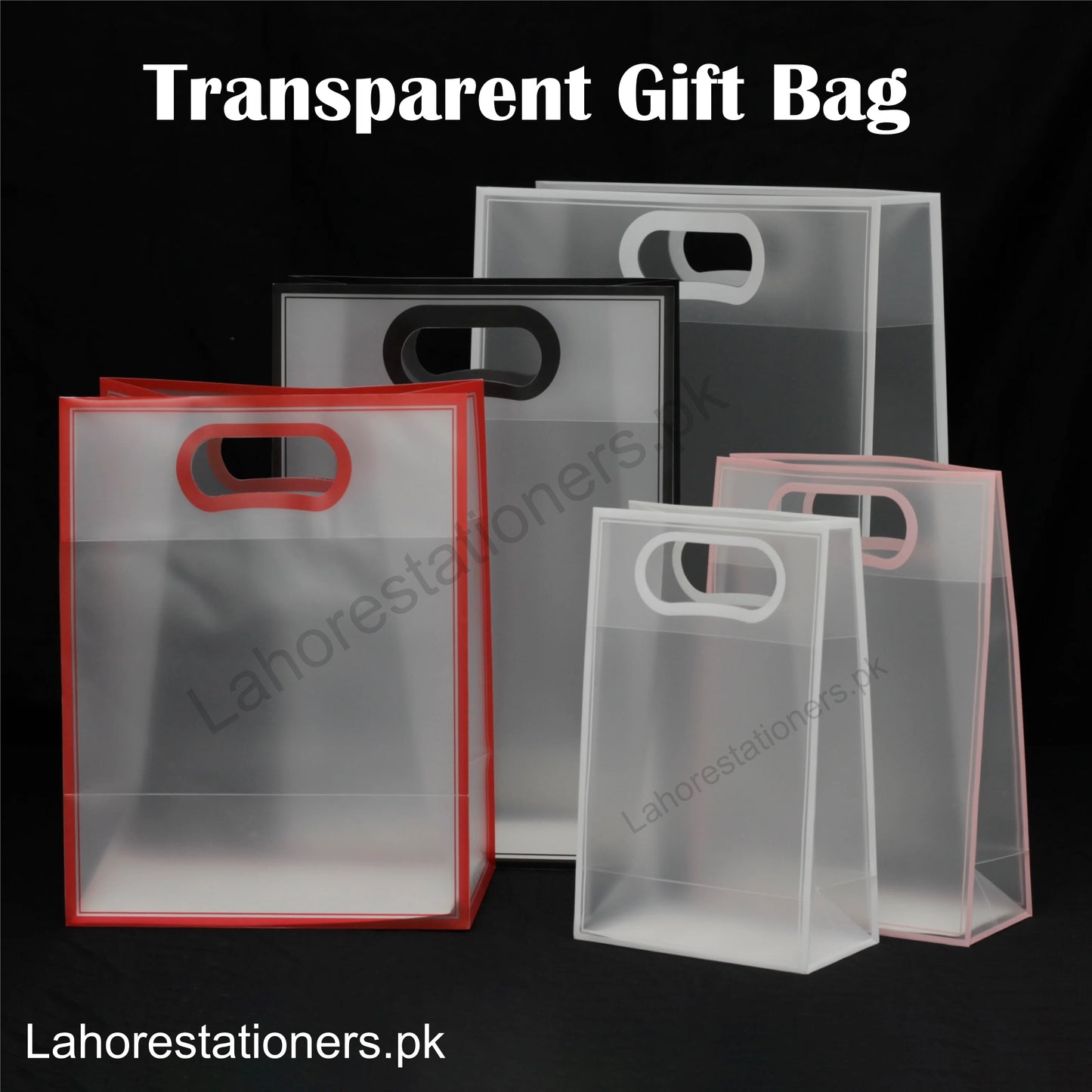 Transparent PVC Gift Clear Plastic Packing Bag Premium