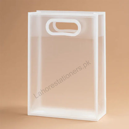 Transparent PVC Gift Clear Plastic Packing Bag Premium
