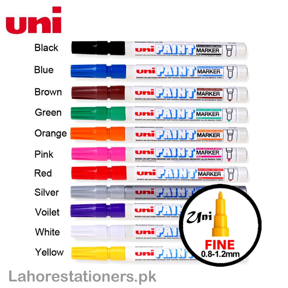 Uni Paint Marker Round Tip 1pc
