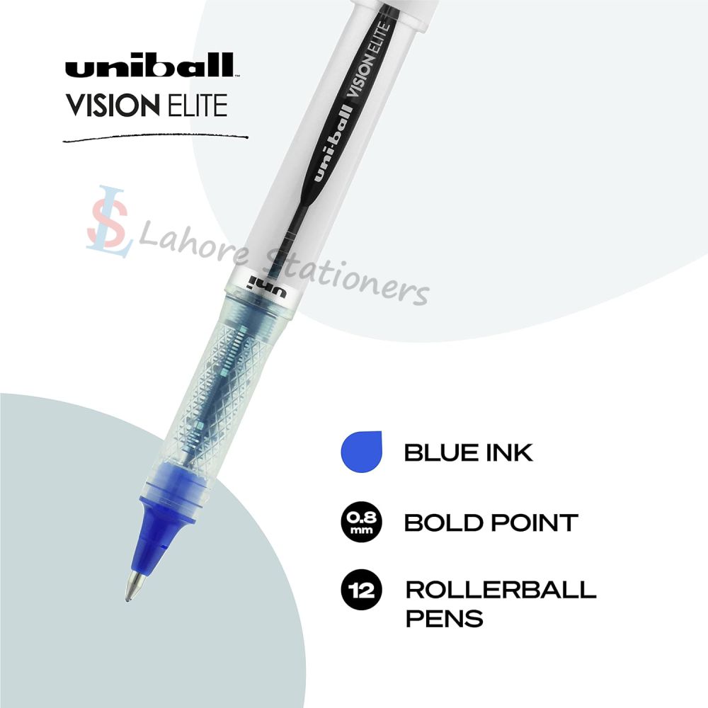 Uni Ball Vision Elite Rollerball Pen 0.8mm