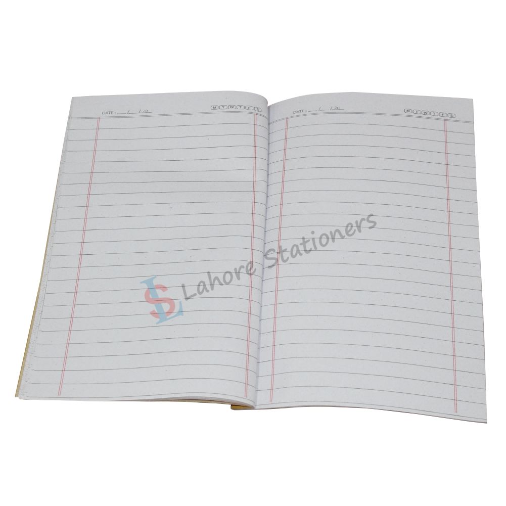 Urdu Note book Register With Date Printing Title High Quality Paper