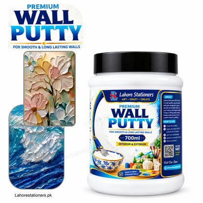 Premium Wall Putty for 3D Textured Art & Relief Painting
