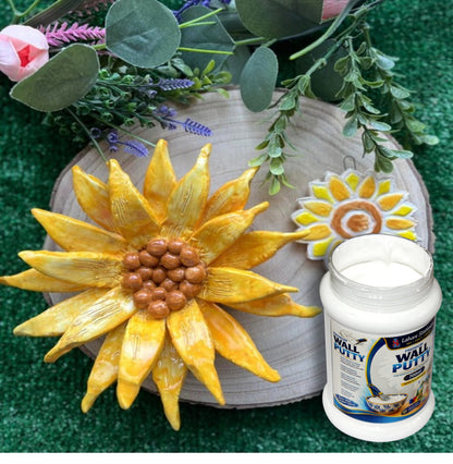 Premium Wall Putty for 3D Textured Art & Relief Painting
