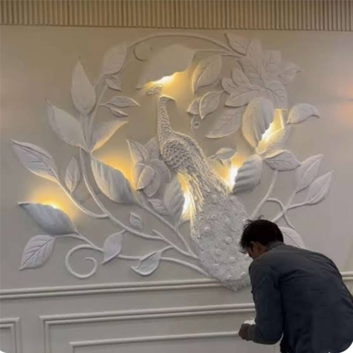 Premium Wall Putty for 3D Textured Art & Relief Painting