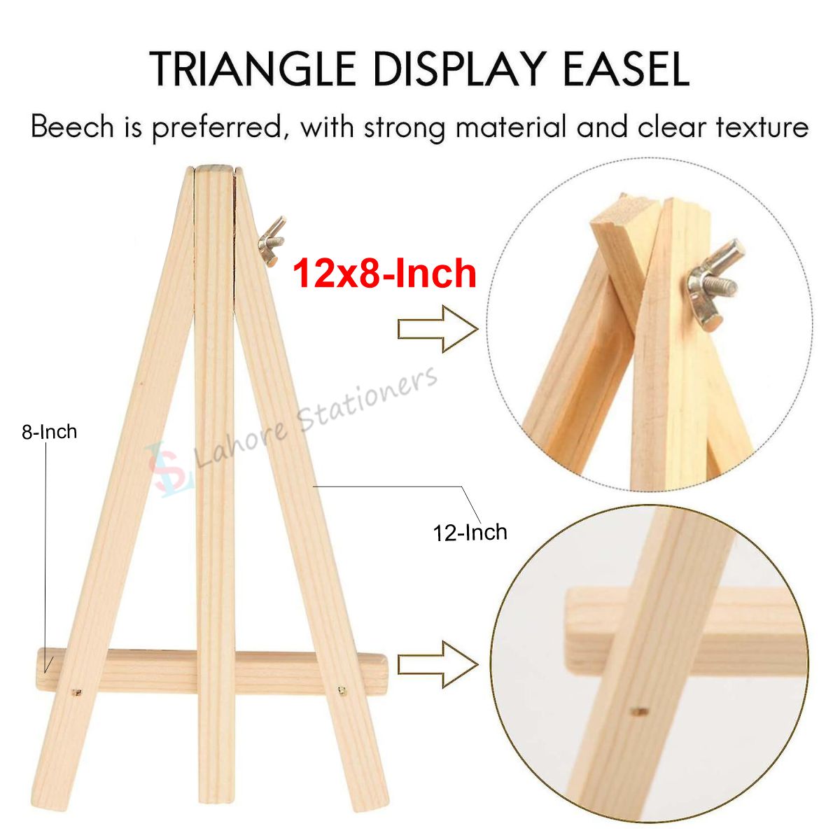 Wooden Easel Mini Stand