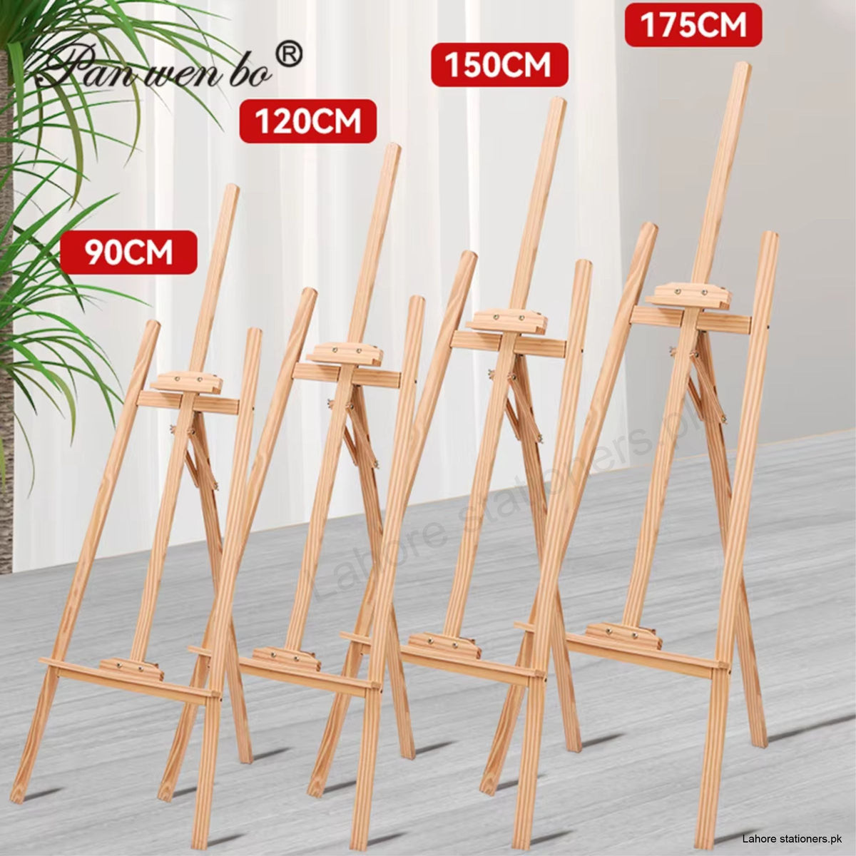 Wooden Studio Easel Painting, Drawing & Art Display Stand