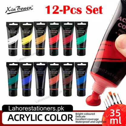 Acrylic Paint Set (12, 18, 30, 42 Colors) - Wholesale Art Supplies