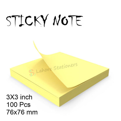 Sticky Notes Yellow Color