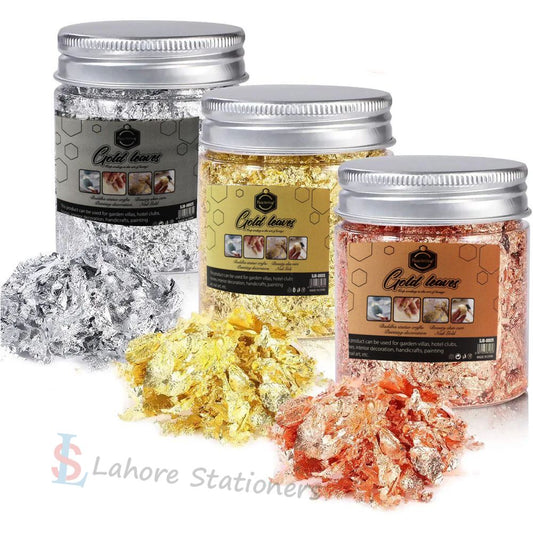 Gold Leaf Art Decoration Gold Foil Filling Materials Jewelry Making Resin Mold Fillings Far Art Materials