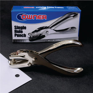 Owner Single Hole Punch Efficient Stationery Solution