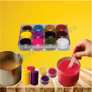 Candle Making Color set 12 Vibrant colors