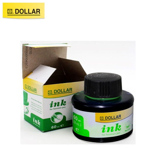Dollar Fountain Ink Pen 60ml  Green