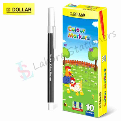 Dollar colour marker Pack of 10 Pcs