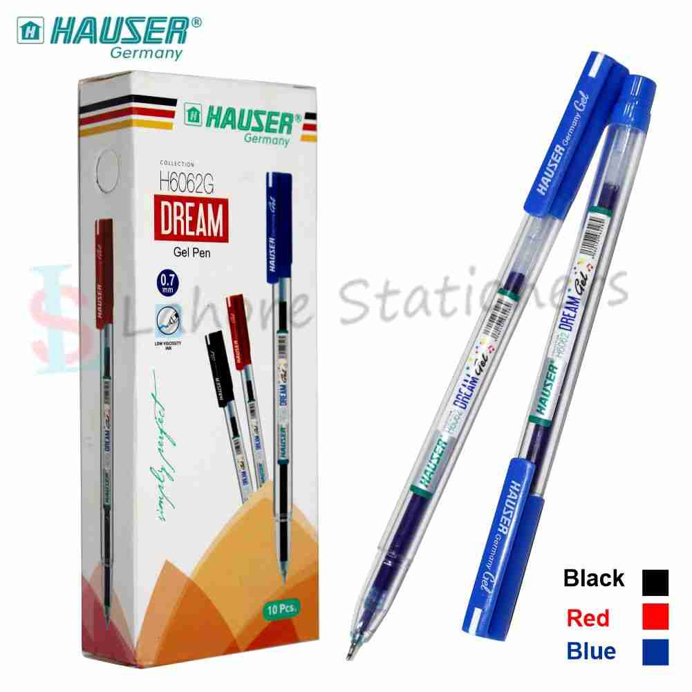 Hauser Dream Gel Pen 3 Colors Available