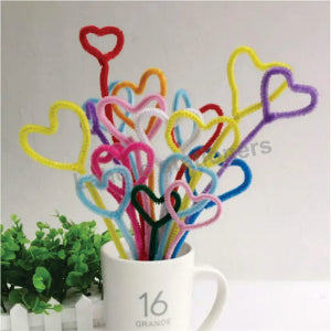 100pcs High-Density 12-Inch Velvet Pipe Cleaners Soft Chenille Stems for Crafts & DIY Projects