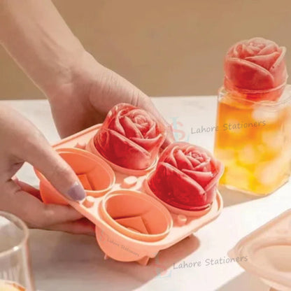 Silicone Rose Mold Candle Making & Ice Cube Tray