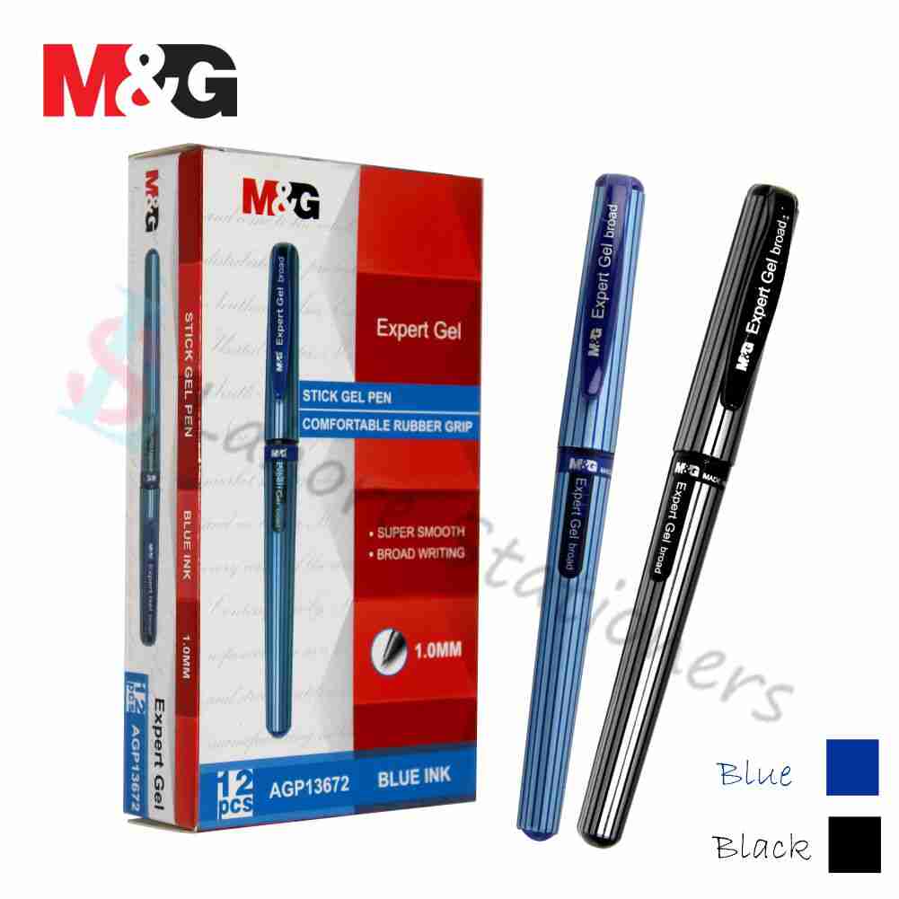 M&G EXPERT GEL PEN (Pack of 12 Pcs)