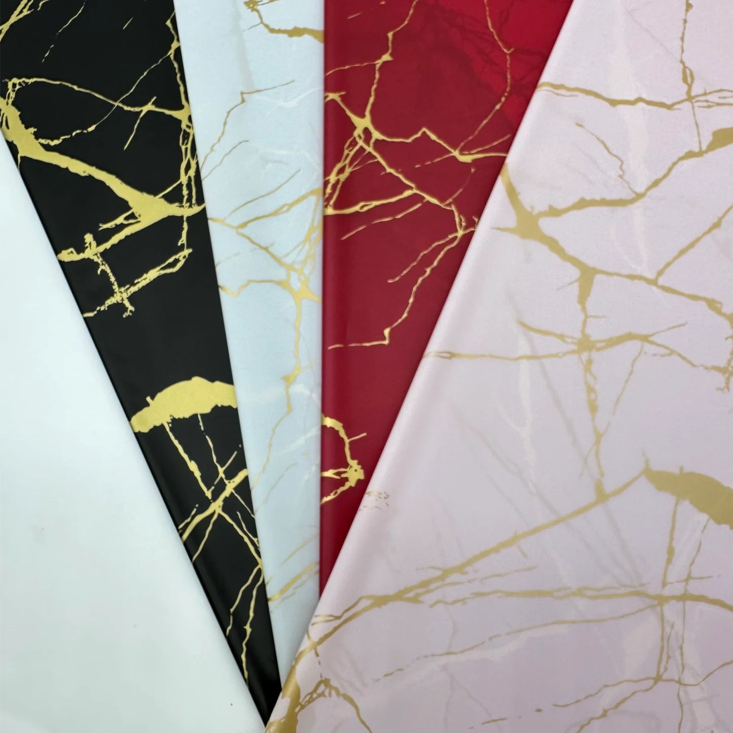 Flower Bouquet Wrapping Plastic Sheets – Pack of 20 | Transparent Floral Gift Wrap