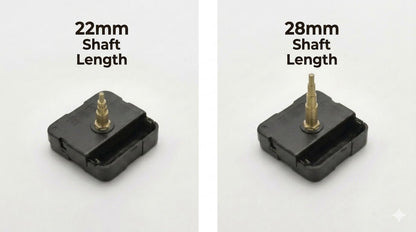 Premium Silent Quartz Clock Movement Mechanism Kit (for Resin Art & MDF Crafts)