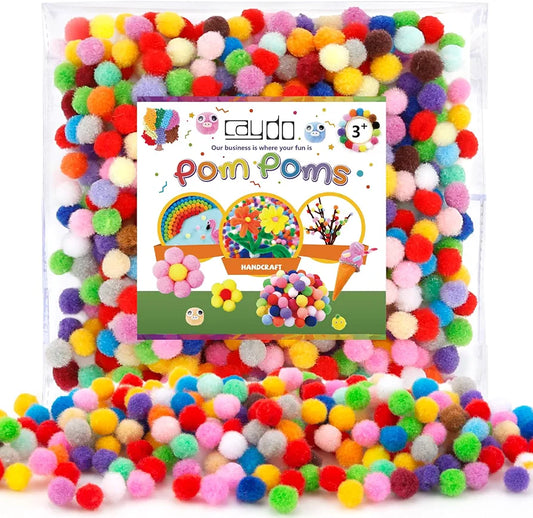 Pom Pom Premium Craft Packets (Assorted Sizes & Colors)