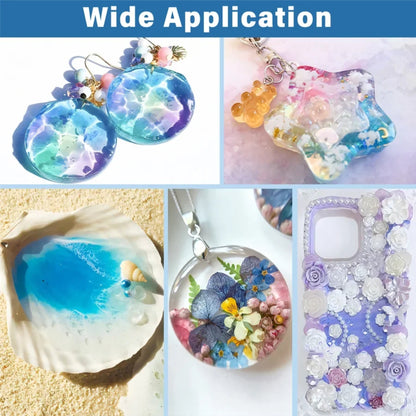 UV Resin Hard 1000g Fast Cure UV Resin for Resin Art & DIY Crafts