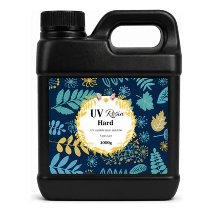 UV Resin Hard 1000g Fast Cure UV Resin for Resin Art & DIY Crafts