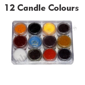 Premium Candle Making color Wax Dye Set Rich Color Pigments for DIY Candle Crafting