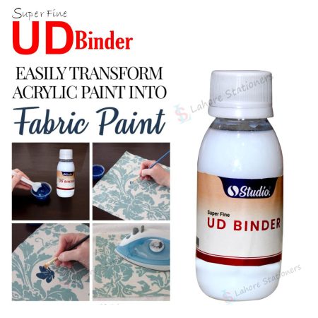 Studio UD Binder 120ml for Fabric Painting