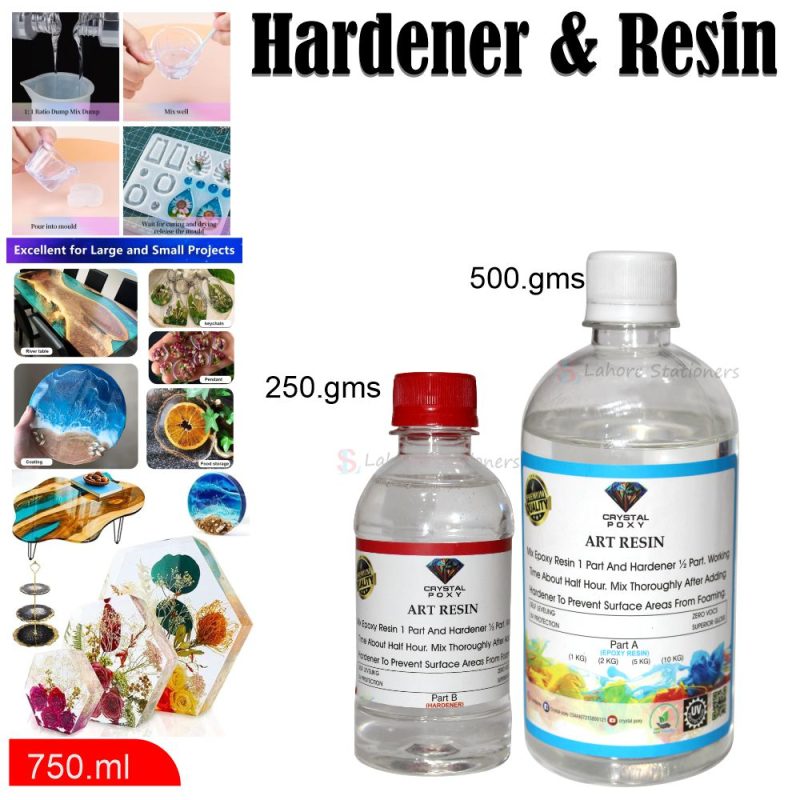 Epoxy Resin And Hardener Crystal Clear